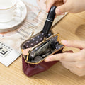 Mini Solid Color Card Cases Wa - DippedShop Wholesale - #5347