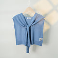 Casual Solid Color Sweater Knit Shawl Wrap 6W6NSC61