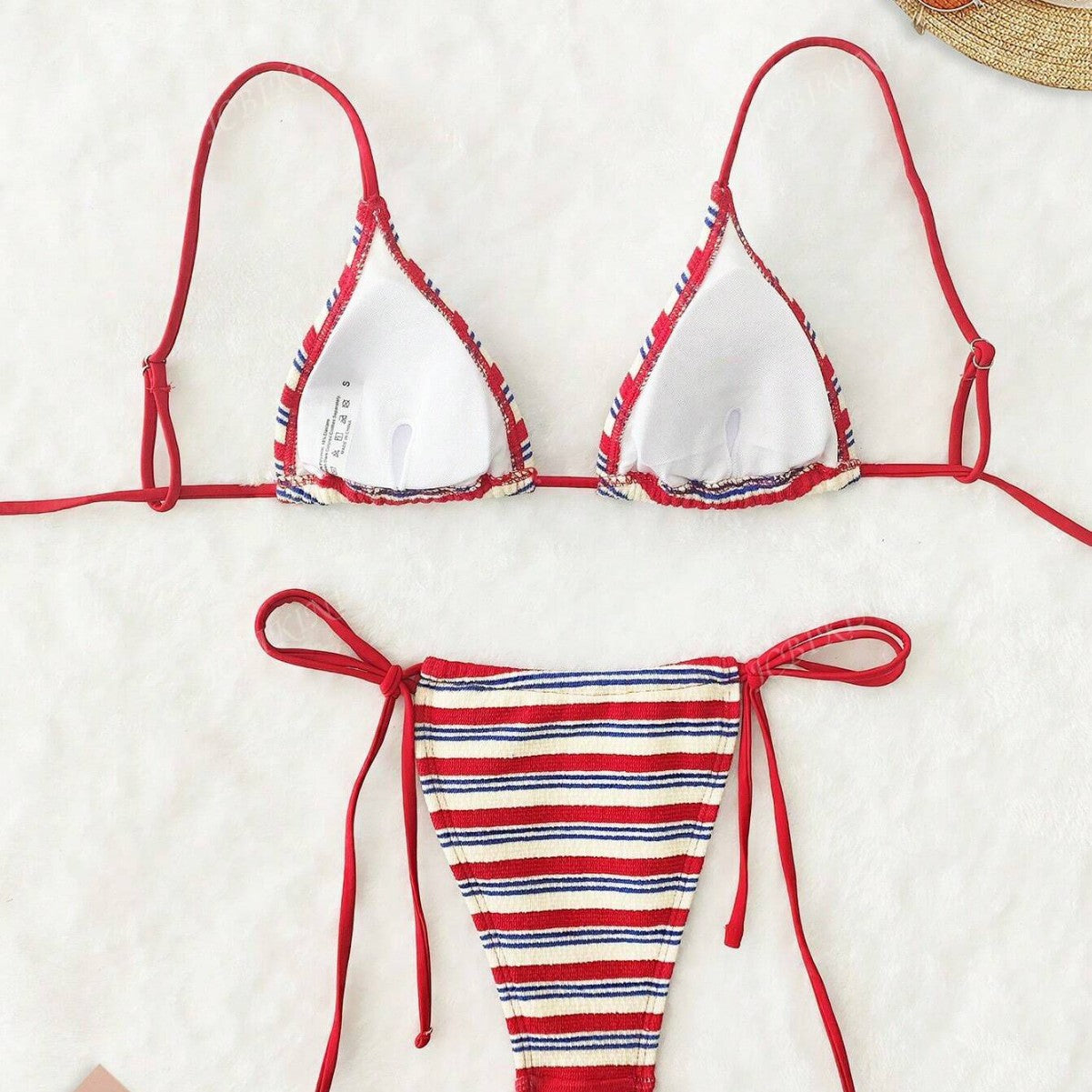 Sexy Striped Bikini Set - DippedShop Wholesale - #7875