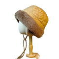 Fleece Lined Earflap Bucket Hat - DippedShop Wholesale - #1331