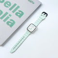 Slim Solid Color Silicone Magnetic Watch Band 6W6JWA126