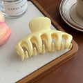 Minimalist Solid Color Durable Large Hair Claw 8AS6HCP280L