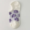 Floral Mesh Sheer Socks - DippedShop Wholesale - #9075