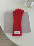 Fuzzy Plush Long Gloves - DippedShop Wholesale - #2067