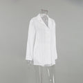 Stripe Jacquard Sleepwear Set - DippedShop Wholesale - #2419