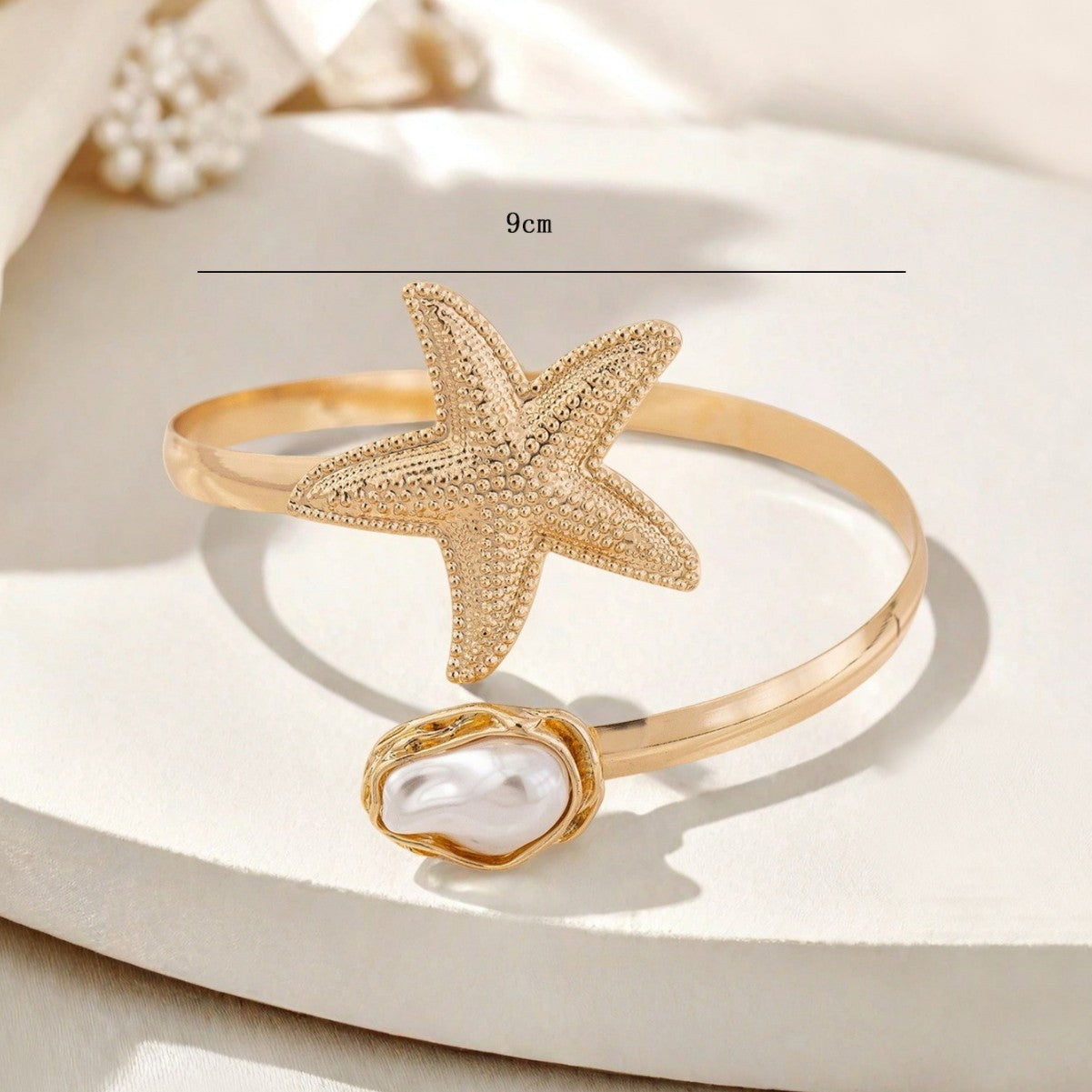 Simple Irregular Pearl Starfis - DippedShop Wholesale - #1059