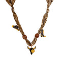 Cowboy Enamel Scarf Necklace - DippedShop Wholesale - #7107