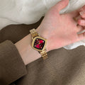 Geometric Diamond Bangle Watch - DippedShop Wholesale - #9795