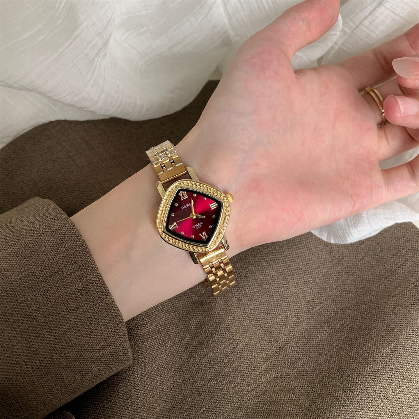 Geometric Diamond Bangle Watch - DippedShop Wholesale - #9795