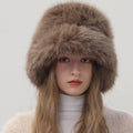 Faux Fur Bucket Hat - DippedShop Wholesale - #7859