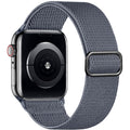 Minimalist Solid Color Nylon Weave Watch Band 6W6JWA111