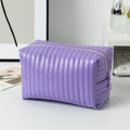 Minimalist Solid Color PU Cosmetic - DippedShop Wholesale - #4323