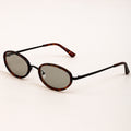 Retro Oval Metal Sunglasses - DippedShop Wholesale - #3795