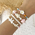 Beach Layered Seed Bead Bracel - DippedShop Wholesale - #4035