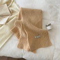 Winter Soft Wool-Blend Warm Knit Scarf 6W6NSC95