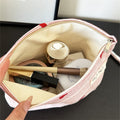 Striped Color Block Makeup Bag - DippedShop Wholesale - #0307