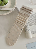 Vintage Jacquard Slouch Socks - DippedShop Wholesale - #7779