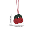Fresh Handmade Beads Cherry Pendant Bag Charm 6W10BBC801