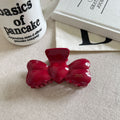 Elegant Bow Knot Tortoise Shell Large Hair Claw 6W6HCP1653