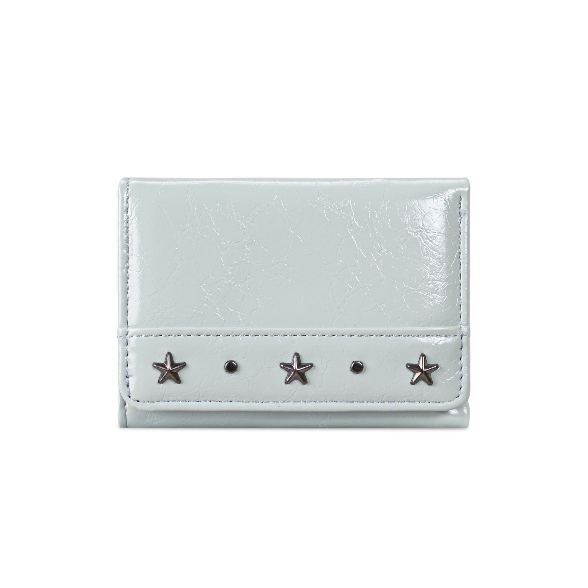Trendy Star Rivet PU Coin Purse Wallet 6S10BWB139