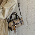 Trendy Suede Solid Color Crossbody Bag 6W10BBG1862
