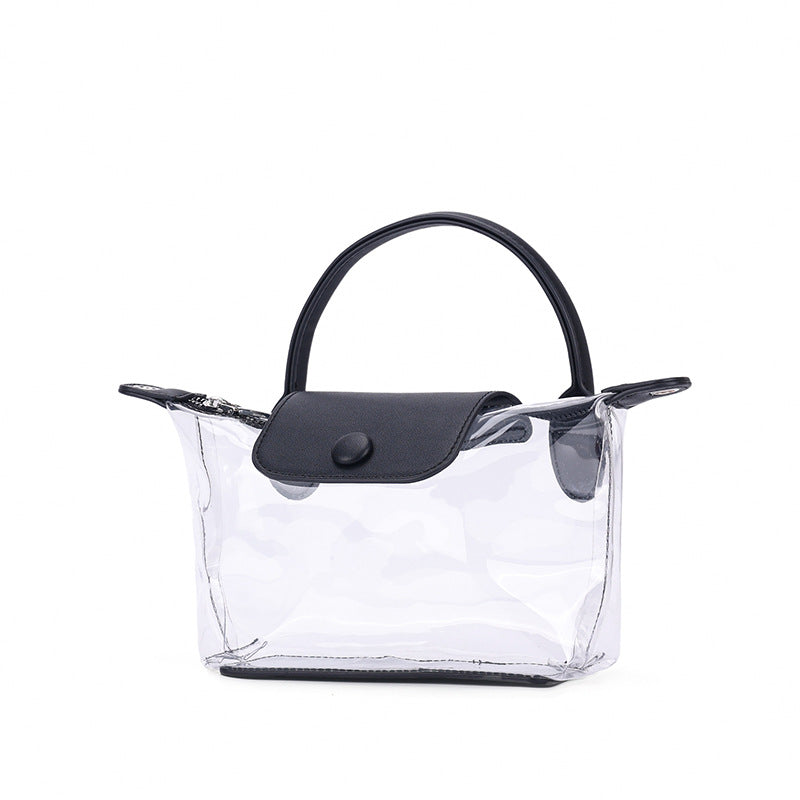 Casual Color Contrast Clear St - DippedShop Wholesale - #2771