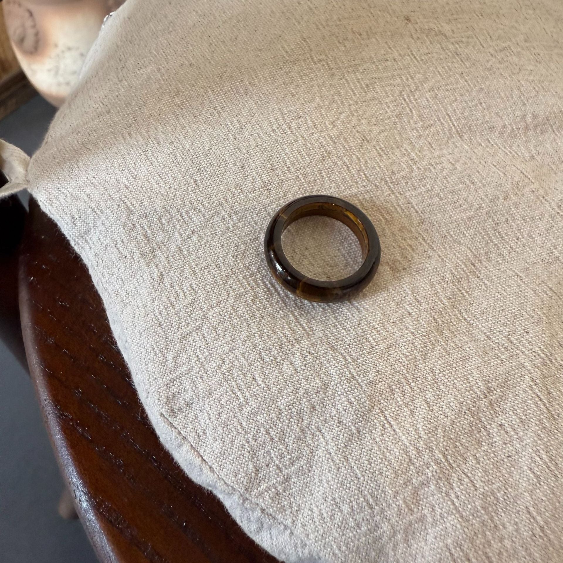 Vintage Natural Stone Stackable Finger Ring 6W6JRG297