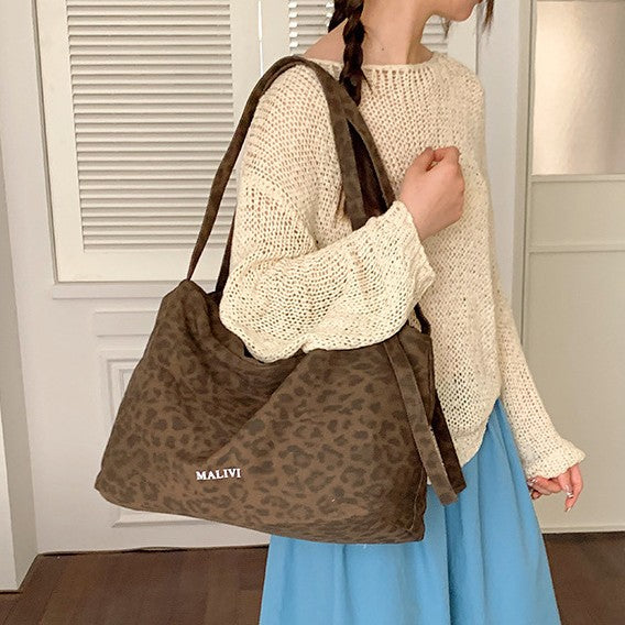 Leopard Print Crossbody Bag - DippedShop Wholesale - #9283