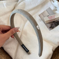 Simple Solid Color Non-slip Headband 6W6HBD399