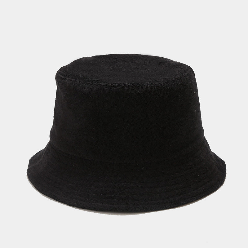 Fresh Solid Color Wide Brim Outdoor Bucket Hat MK2BW6W6HAT72