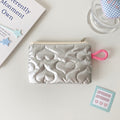 Stylish Bowknot Embossed Portable Makeup Bag MK2BW6S10BOB71
