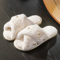 Plush Bride Slippers - DippedShop Wholesale - #7795