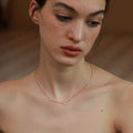 Rhinestone Pendant Choker Necklace - DippedShop Wholesale - #9779