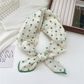 Flower Print Square Scarf - DippedShop Wholesale - #5267
