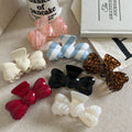 Elegant Bow Knot Tortoise Shell Large Hair Claw 6W6HCP1653