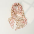 Chic Color Block Polka Dots Silk Scarf 6W6NSI253