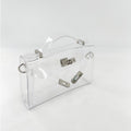 Classic Solid Color Clear Shoulder Bag 6W10BBG1965