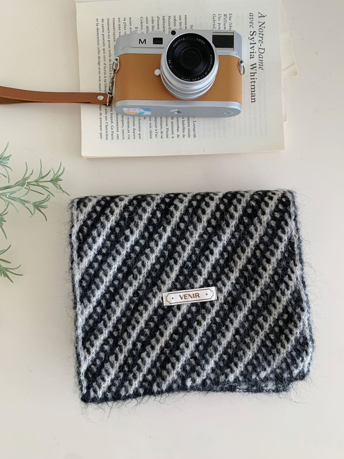 Striped Knit Winter Scarf - DippedShop Wholesale - #6883