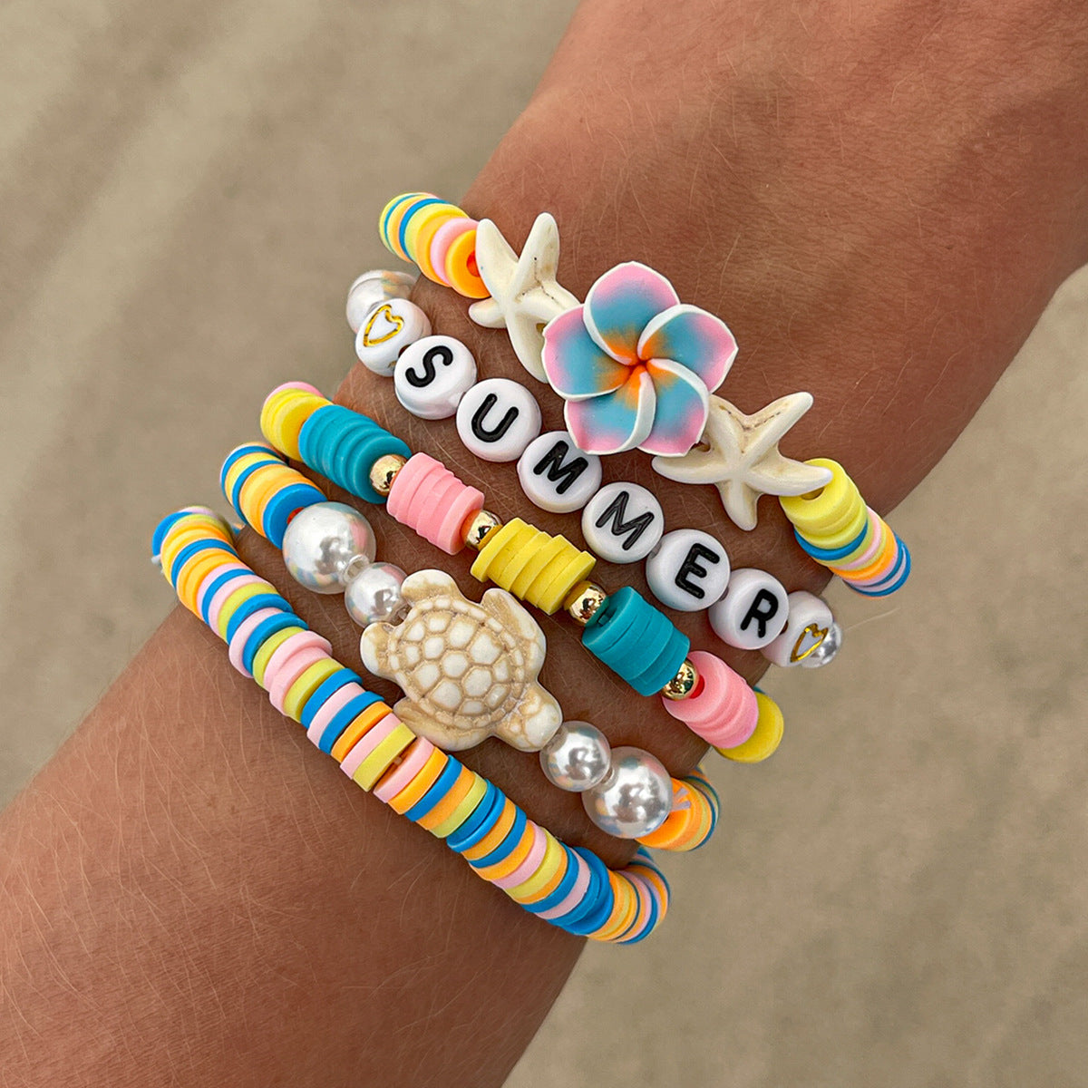 Trendy Boho-Style Colorful Bea - DippedShop Wholesale - #9523