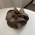 Elegant Solid Color Ruffled Hair Scrunchies 6W6HSR326