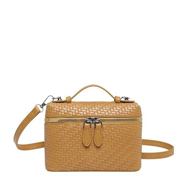 Retro Woven Square Case Crossbody Bag 6W10BBG1895