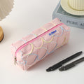 Solid Color Large Capacity Portable Pencil Case 6S10BOB1049