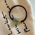 Vintage Heart Acrylic High Elastic Scrunchies 6W6HSR485