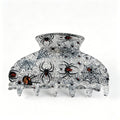Quirky Halloween Ghost Pumpkin Hair Claw 6W6HCP1324