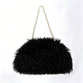 Fuzzy Plush Large Capacity Cloud Shoulder Bag 6W10BBG2348