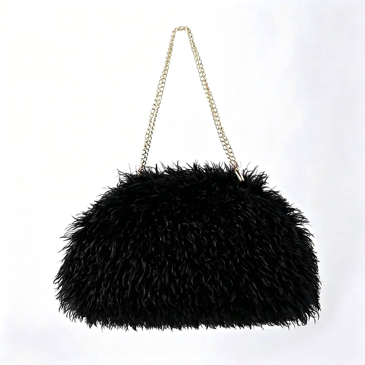 Fuzzy Plush Large Capacity Cloud Shoulder Bag 6W10BBG2348