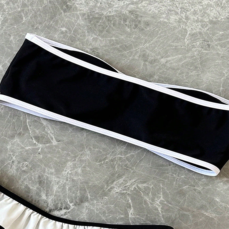 Strapless Bandeau Bikini - DippedShop Wholesale - #9299