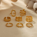 Geometric Statement Ring - DippedShop Wholesale - #6403