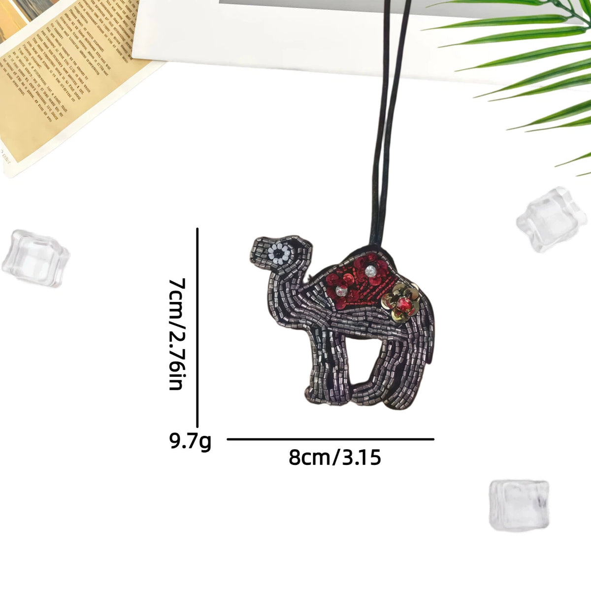 Stylish Rhinestones Beads Crab Pendant Keychain 6W10BBC794