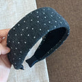 Cute Star Print Non Slip Wide Headband 6W6HBD376